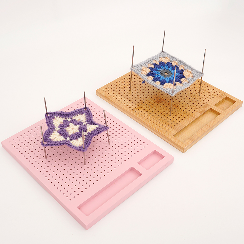 Woodworking Easy Projects - Crochet Blocking Board with Stainless Steel