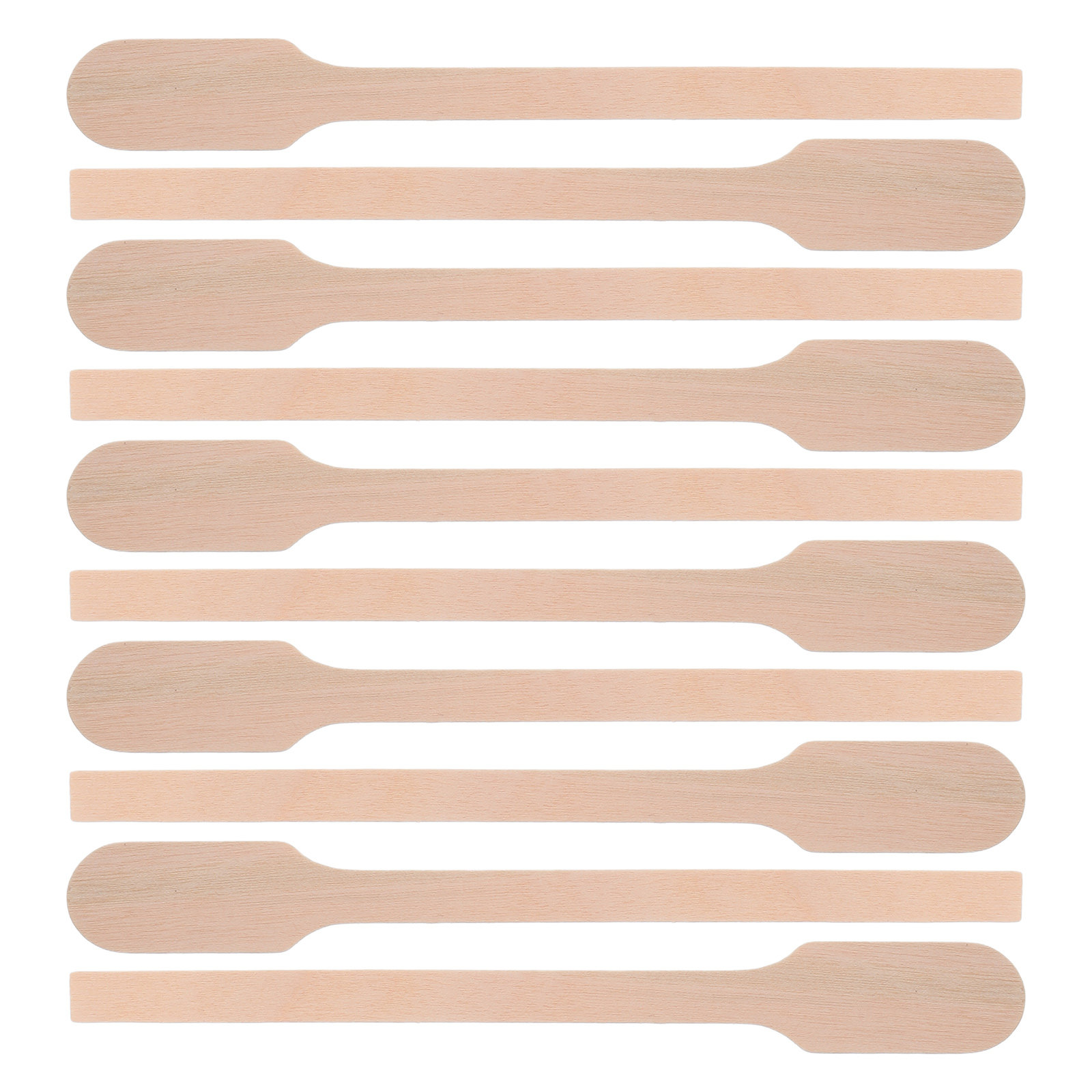 Woodworking Easy Projects - 200Pcs Wooden Paint Stirring Sticks 5
