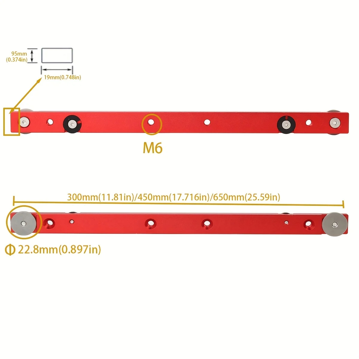 1Pc T-tracks Slot Miter Bar Sl - đánh giá và giá Woodworking Plans
