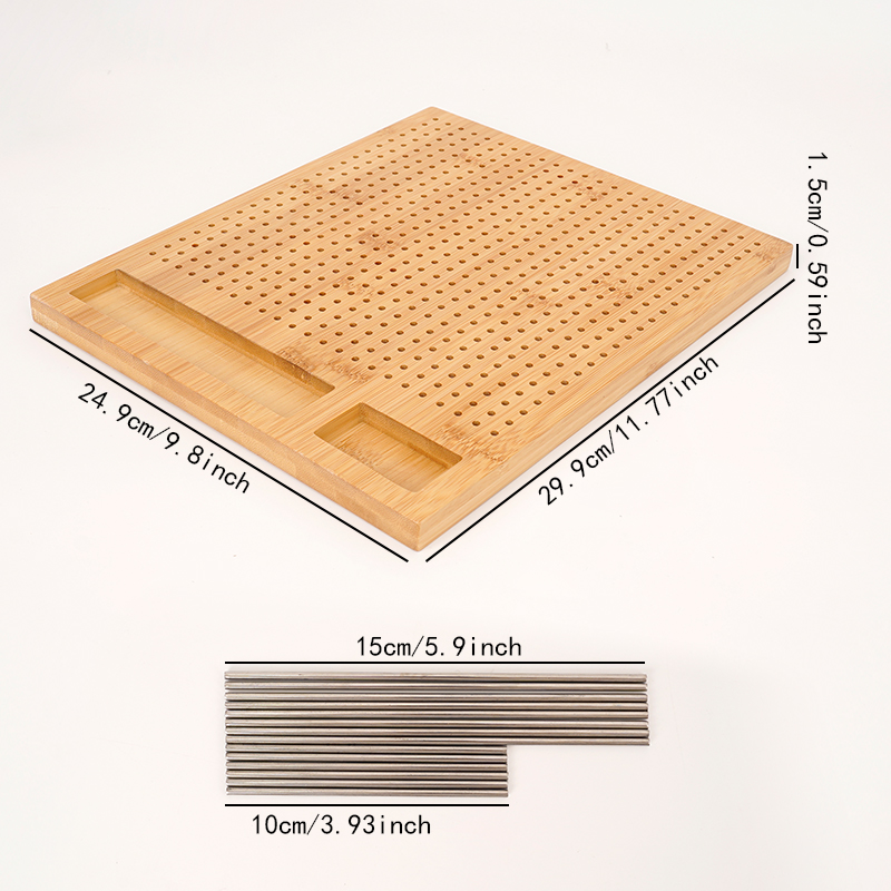 Crochet Blocking Board with St - đánh giá và giá Woodworking Easy Projects