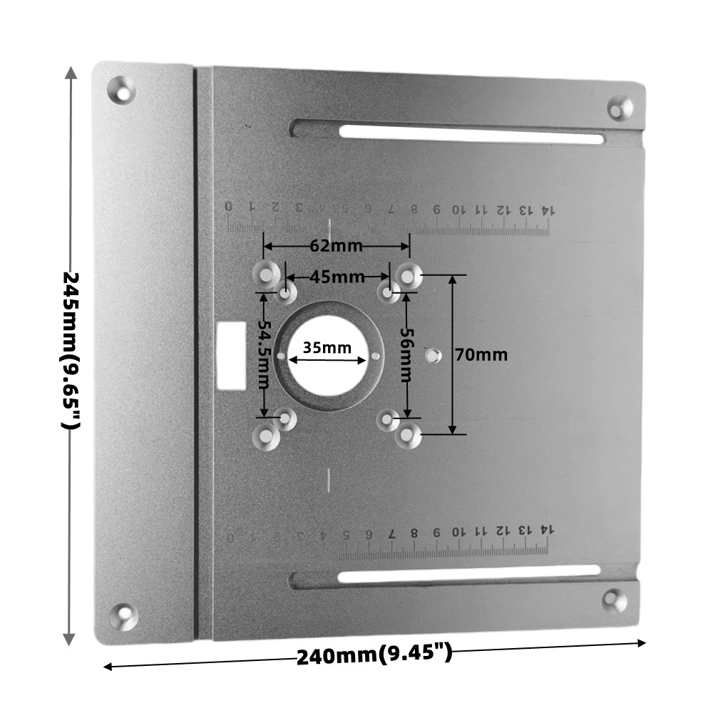 Aluminium Router Table Insert  - đánh giá và giá Woodworking Plans