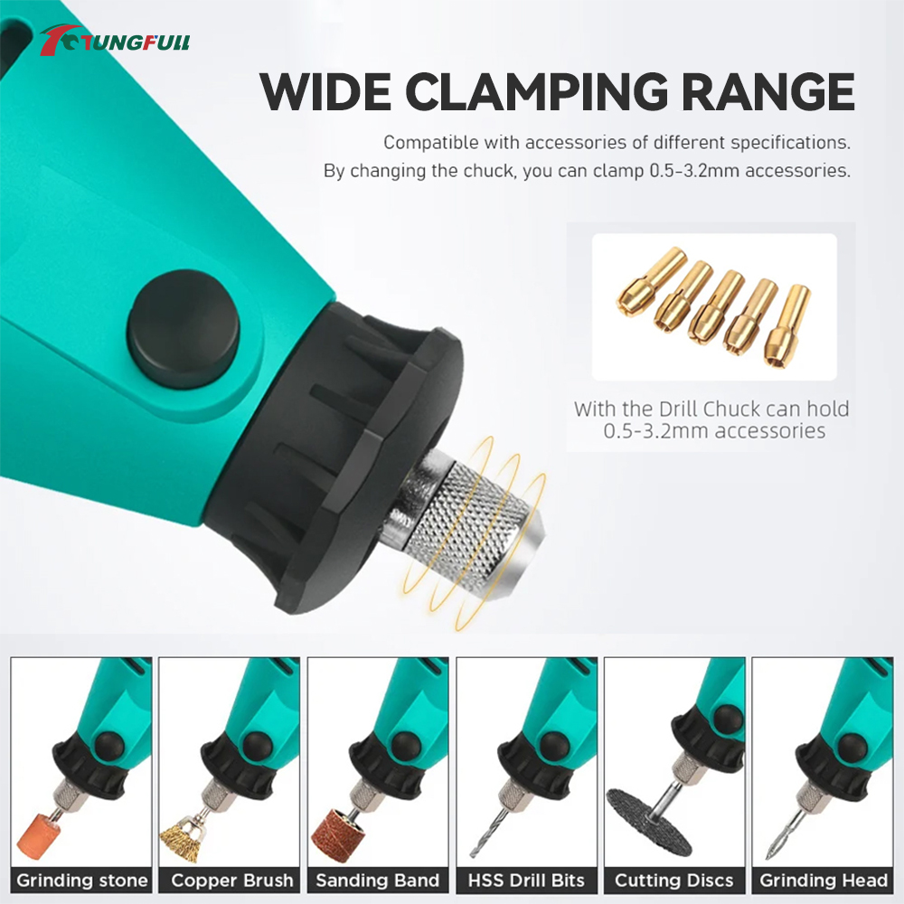 TUNGFULL Mini Electric Grinder - đánh giá và giá Woodworking Product