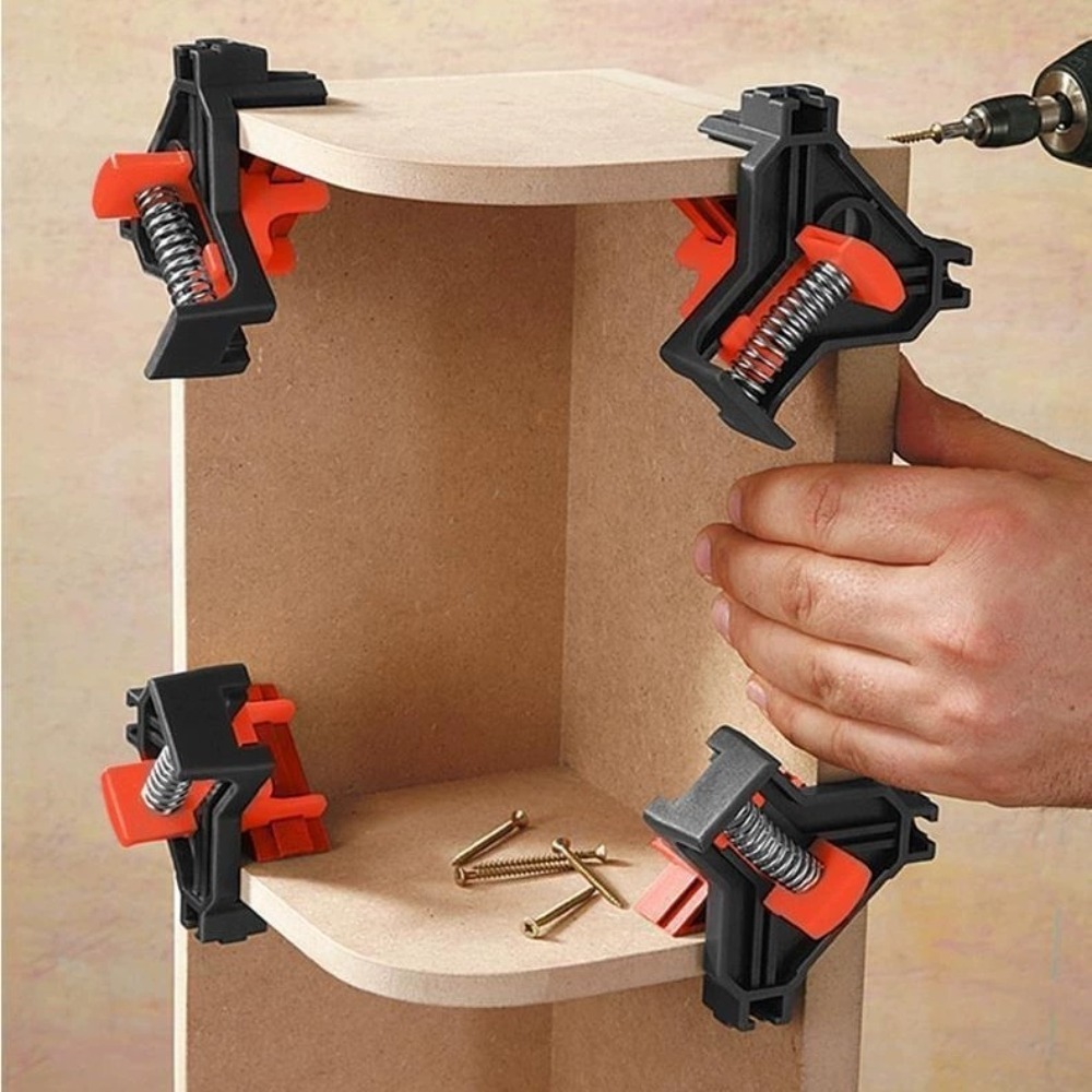 4pcs 90° Right Angle Clamp Fix - đánh giá và giá Woodworking Product
