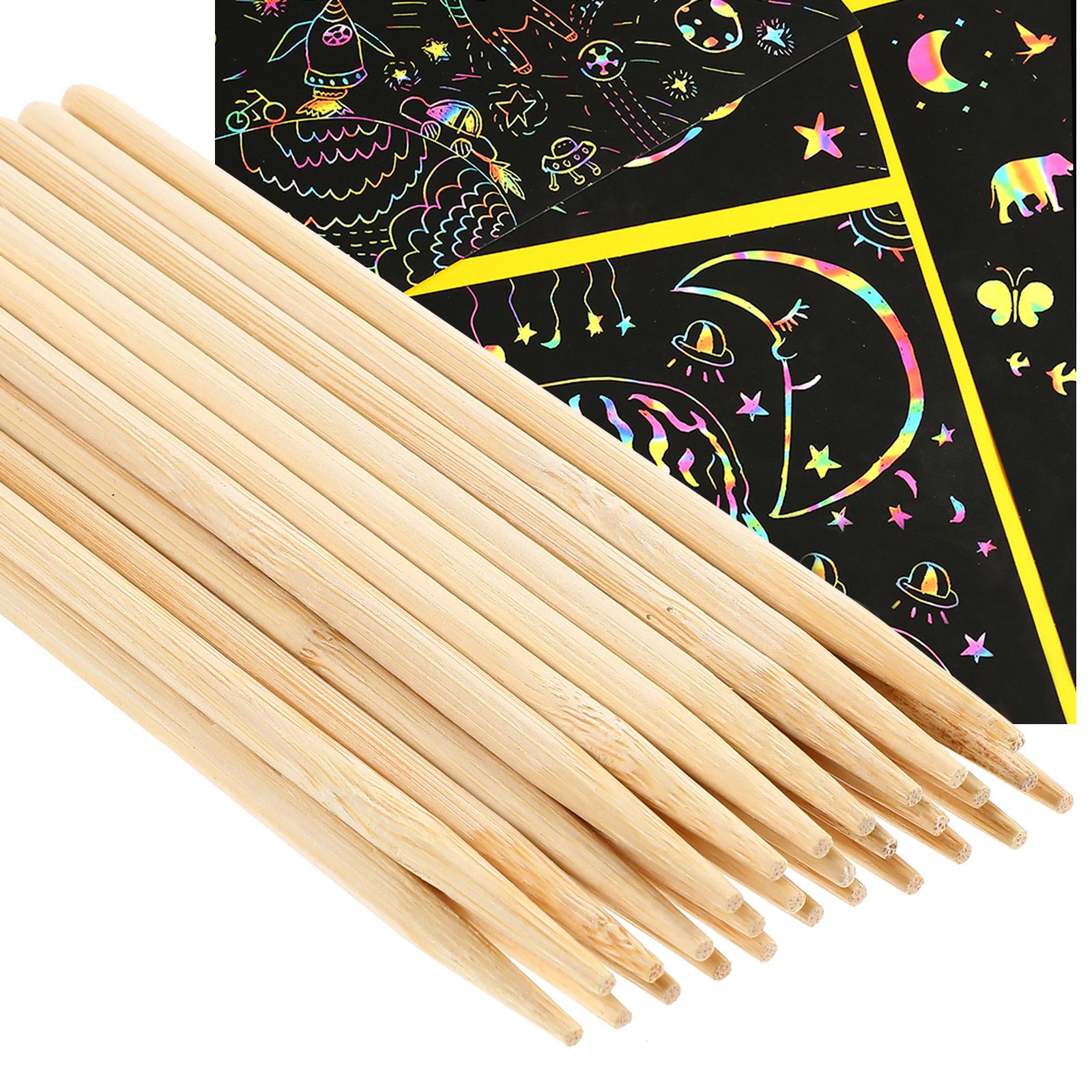 30pcs Scratch Bamboo Pens Wax  - đánh giá và giá Woodworking Easy Projects