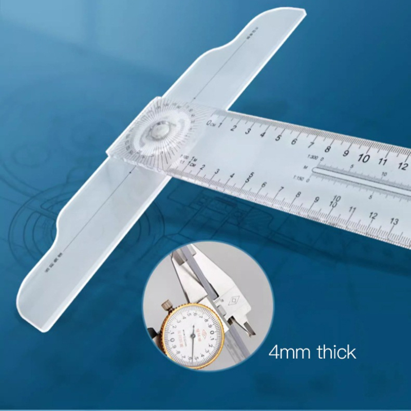 Dual-Sided T Square Ruler Clea - đánh giá và giá Woodworking Product