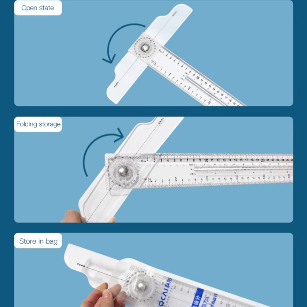 Dual-Sided T Square Ruler Clea - đánh giá và giá Woodworking Product