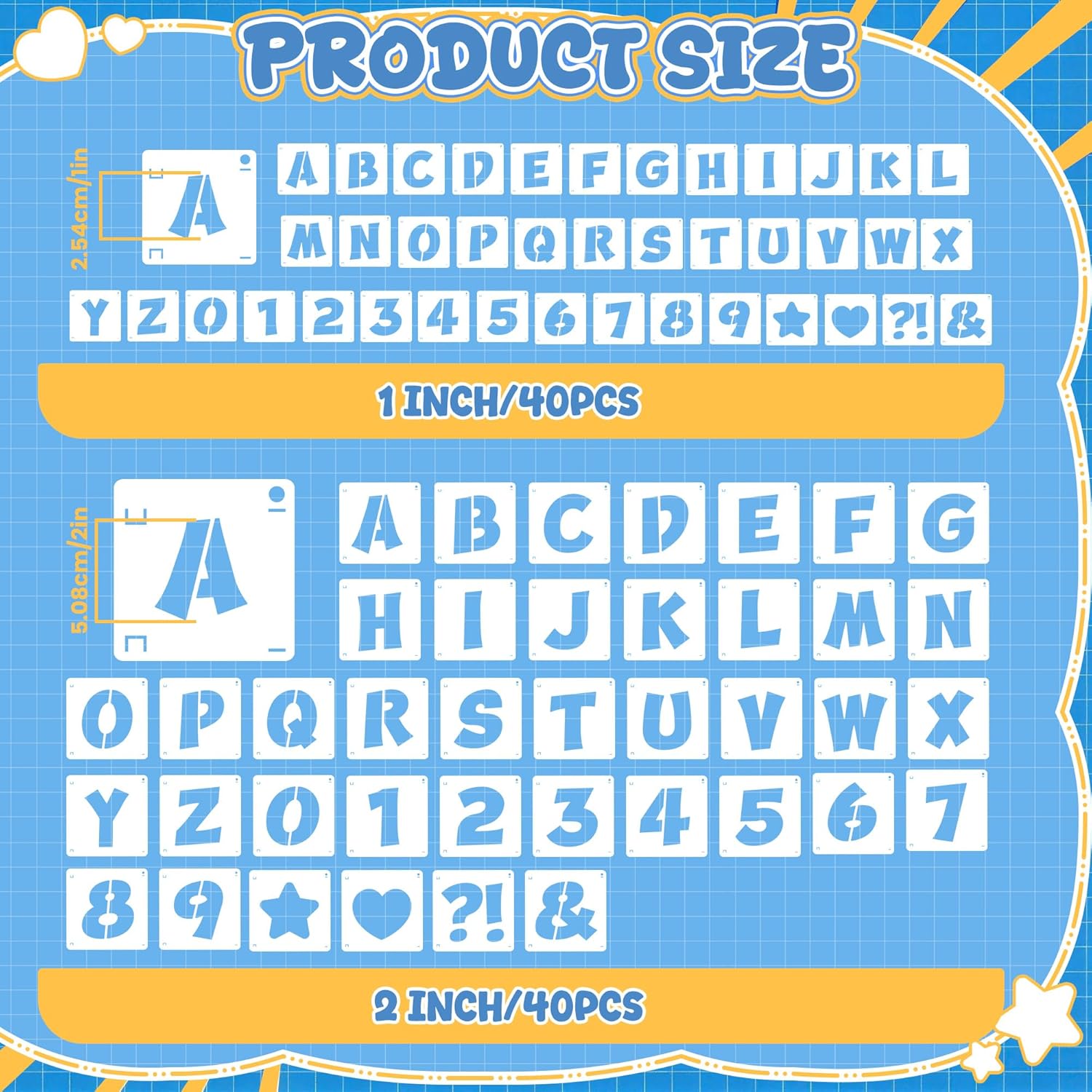 80Pcs Reusable Alphabet Number - đánh giá và giá Woodworking Easy Projects