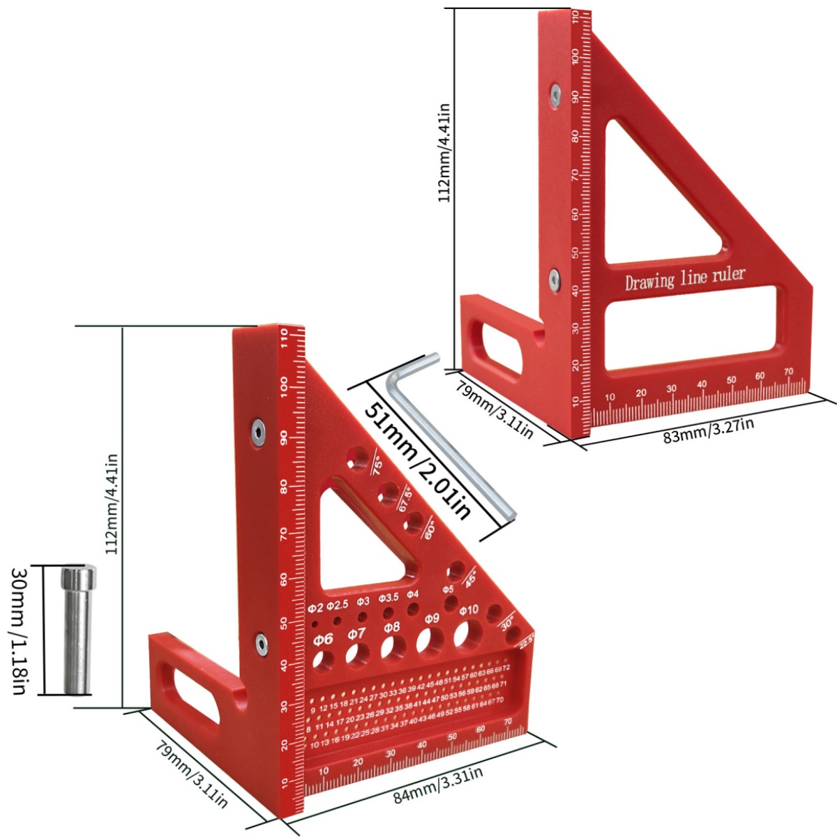 1pc Woodworking Multi Angle Sq - đánh giá và giá Woodworking Or Woodworking