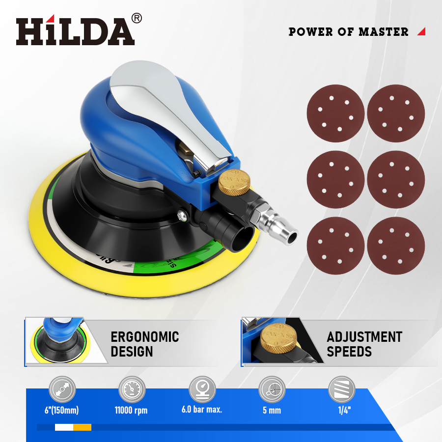HILDA Pneumatic Sanding Machin - đánh giá và giá Woodworking Blueprint