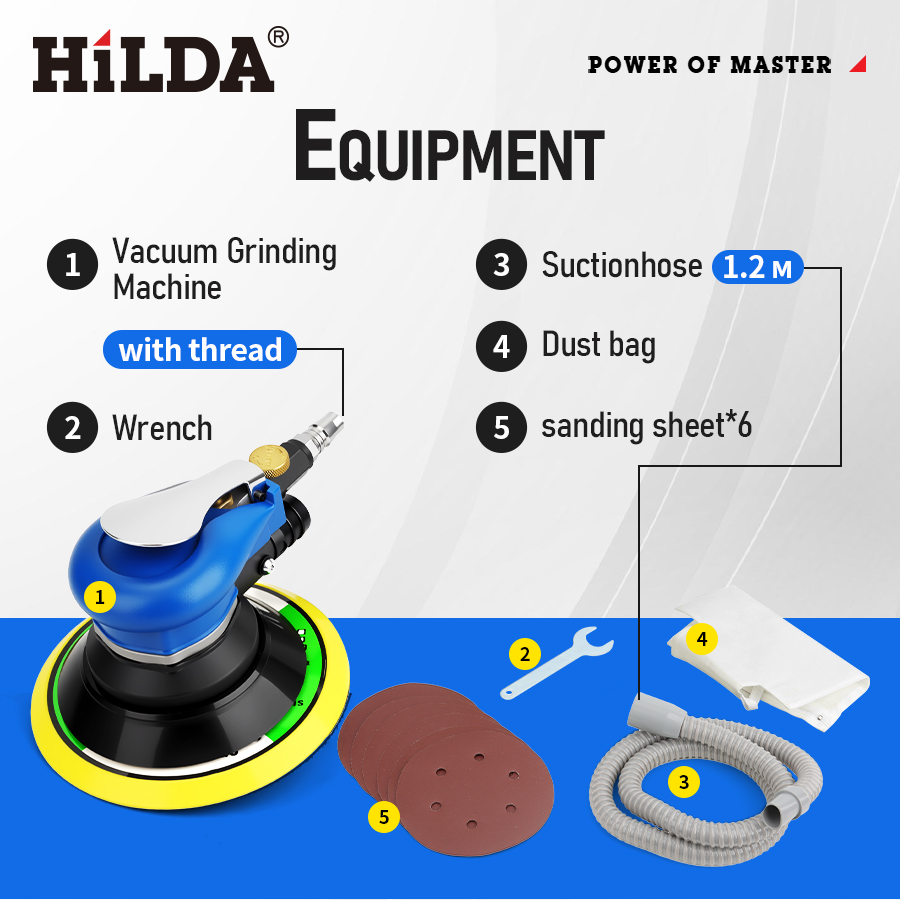 HILDA Pneumatic Sanding Machin - đánh giá và giá Woodworking Blueprint