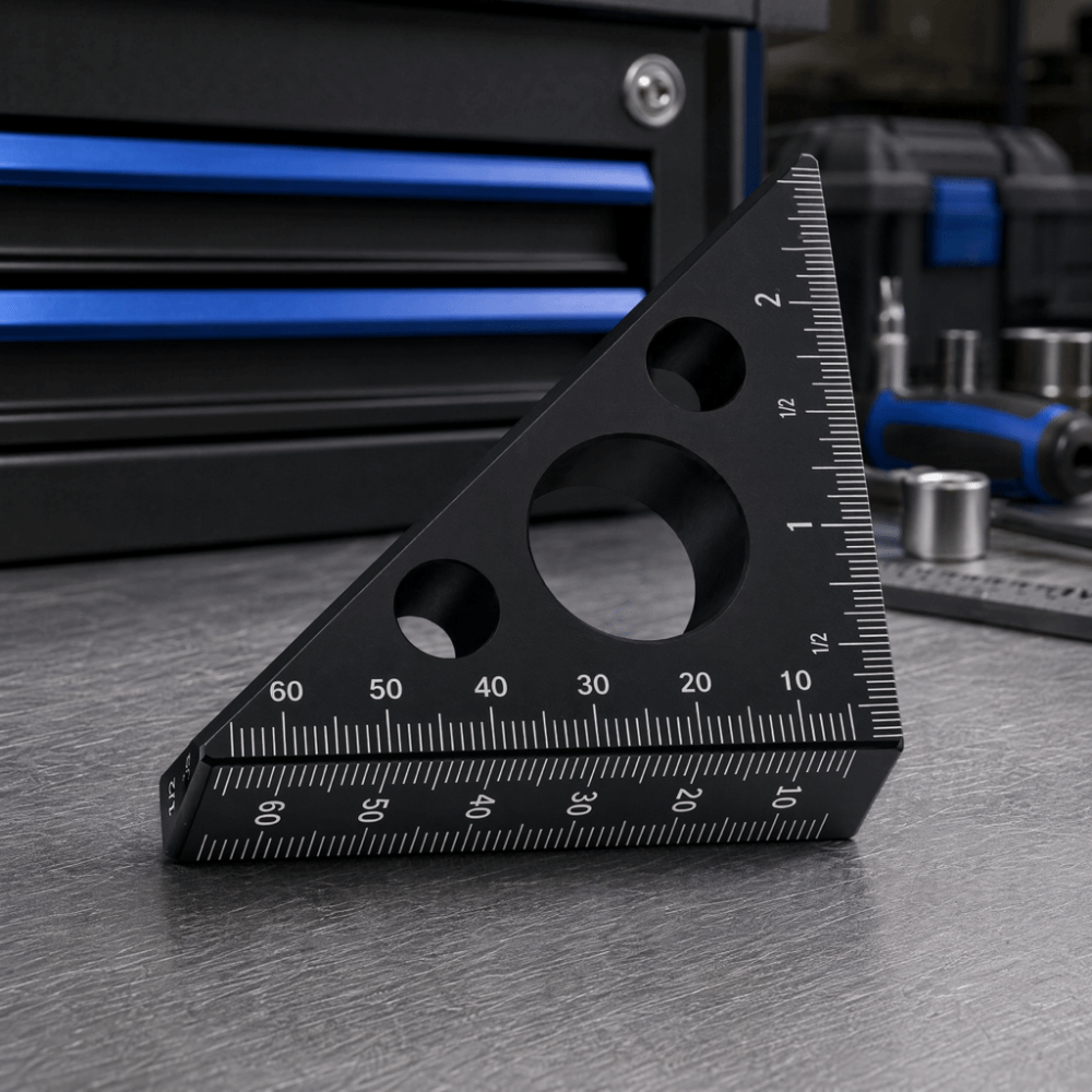 Aluminum Alloy Triangle Ruler  - đánh giá và giá Woodworking Workshop Layout