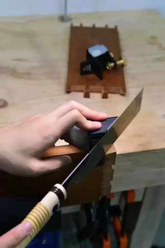 Hongdui Dovetail Magnetic 45 D - đánh giá và giá Dovetail Saw Fine