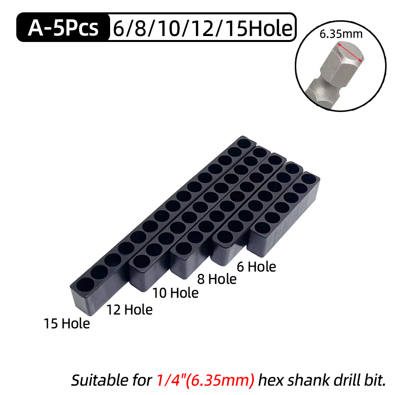 5Pcs Set 6/8/10/12/15 Holes 6. - đánh giá và giá Woodworking Or Woodworking